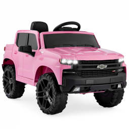 Carro Elétrico Infantil a Bateria com Controle Remoto, Armazenamento de Caçamba, Alto Falante Bluetooth e Luzes LED, 12V