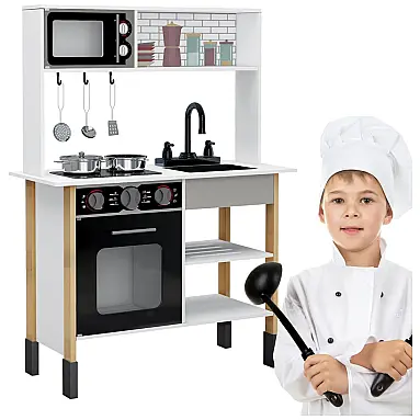 Cozinha Infantil em Madeira com