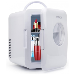 Mini Geladeira para Skincare 4 Litros, 12V, 110V, Stealth JRE100, Branca