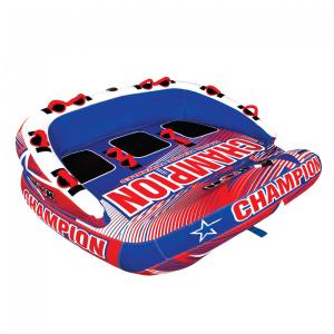 Boia Rebocável Aquática para 3 Pessoas, WOW SPORTS, Azul