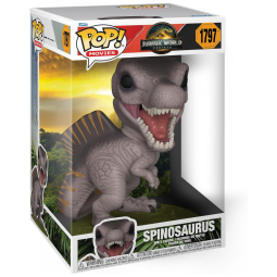 Funko Pop! Jumbo Spinosaurus Jurassic World Rebirth Multicolorido figura em vinil colecionável 25,4 cm