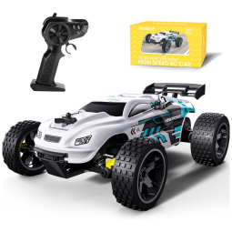 Carro de corrida RC, carro de controle remoto de alta velocidade de 2,4 GHz, carrinho de brinquedo branco, SINOVAN, Branco