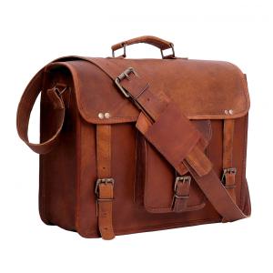 SGB078R32CJJUS Bolsa, Maleta de Couro Masculina para Laptop, GBAG T SGB078R32CJJUS, Marrom