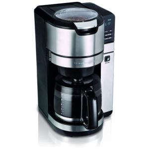 Cafeteira Elétrica Programável 12 Xícaras com Moedor de Grãos, 110v, HAMILTON BEACH 45505, Preto