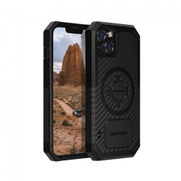 Capa para Iphone 13 de Alta Resistencia e Carregamento Magnético, Rokform, Preta