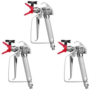 Pistola de Pintura Airless Alta Pressão,3600 PSI,com Bico 517,Para Peças e Acessórios de Pulverizador,Spray Freely.