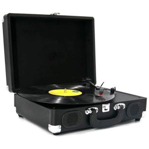 Vitrola Toca Discos Retrô 3 Velocidades com Bluetooth, 110v, YOUOOK, Preto