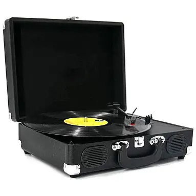 Vitrola Toca Discos Retrô 3