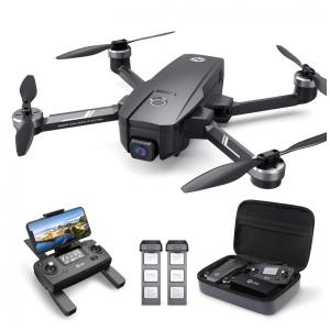 Drone HS720E com Camera 4K e Estojo de Transporte, HOLY STONE, Preto