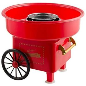Vintage Máquina de Algodão Doce Elétrica Profissional, 110v, ZANFUN , Vermelho