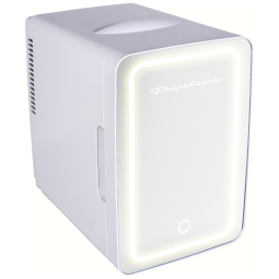 Mini Geladeira para Skincare 6,5 Litros com LED, 12V, Branca, 110v, FRIGIDAIRE EFMIS170 WHITE, Branco