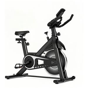 Bicicleta Ergométrica Estacionária para Exercícios em Casa, com Resistência Ajustável, Assento Confortável, Suporte para Smartphone,Maicifi.