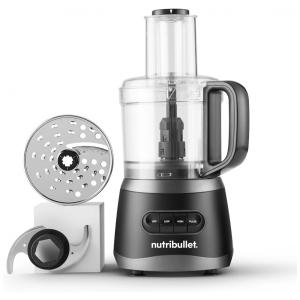Processador de Alimentos Multifuncional 1.6L, 450W, 110v, NUTRIBULLET NBP10100, Cinza