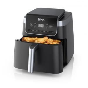 Ninja Air Fryer Pro XL 6.5 Litros: Tecnologia Max Crisp, Cozinhe sem Culpa, 7 Funções, Fácil Limpeza, Economia de Espaço - Cinza