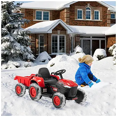 Trator Elétrico Infantil Verde 12V