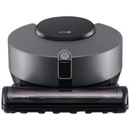 Aspirador de Pó Robô Filtro HEPA com Conexão via APP, WI FI, Auto Carregamento e Mapeamento Multinível, 110v, LG R975GM1, Cinza