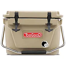 Cooler Térmico Portátil 20 Litros com Isolamento Espesso, TooGooD, Marrom