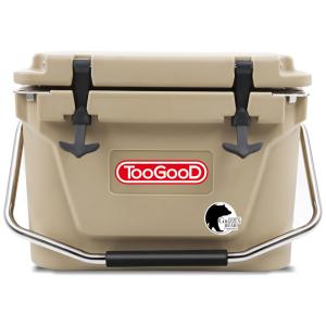 Cooler Térmico Portátil 20 Litros com Isolamento Espesso, TooGooD, Marrom