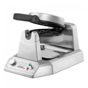 Máquina de Waffle Produz 25 por Hora Aço Inoxidável, 1200W, 110v, WARING WW180X, Prateado