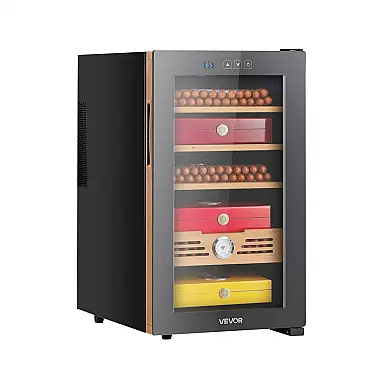 Humidor Elétrico VEVOR 48L Preto