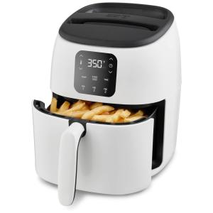 Fritadeira Elétrica AirFryer Digital, Capacidade 2.4L, 1000W 110V, DASH DCAF260GBWH02, Branco