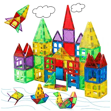Kit de Construção Geométrico Educativo