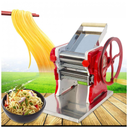 TFCFL Máquina de Fazer Massas Manual - Máquina de Macarrão, Espaguete, Cortador de Massa de Aço Inoxidável Comercial - Ideal para Casa