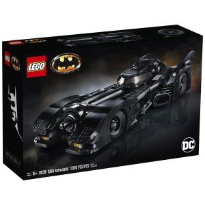 DC Batman 1989 Batmobile com 3.306 Peças, Idade Recomendada 16, LEGO 6265629, Preto