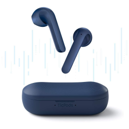 TicPods Fone de Ouvido sem fio Inteligente Á Prova dAgua IPX4 in Ear Azul