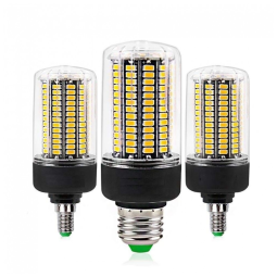 Lâmpadas LED Corn E27 2 Peças, 3.5W a 20W, SMD5736, Voltagem Ampla 110V/220V, Luz Fria, Sem Flicker, IC Inteligente - Iluminação