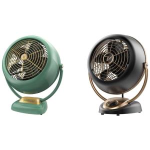 Conjunto de Ventiladores de Mesa Vornado VFAN SR e Alchemy Vintage, 110V, Verde e Preto