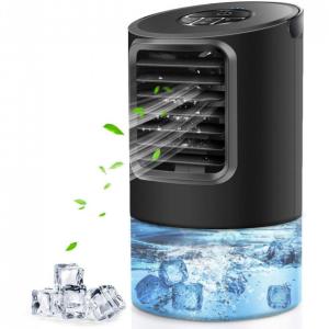 Climatizador de Ar AMEIKO MINI, 3 Velocidades, Preto, Branco 110V