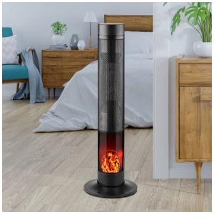 Aquecedor de Cerâmica Elétrico Portátil, 3 Configurações, 1500W, 110v, HYD PARTS , Preto