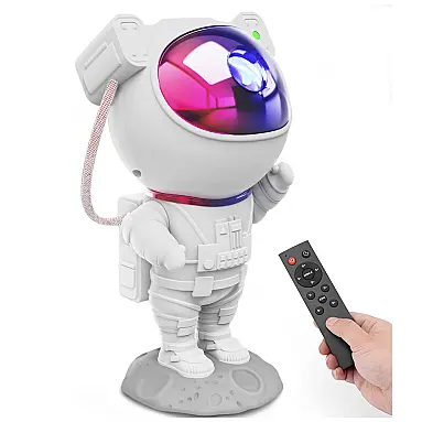 Projetor de Galáxia Astronauta Colorido