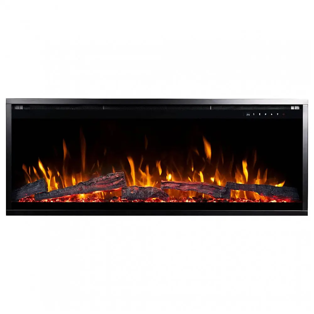 Lareira Elétrica Touchstone 127x49cm 1500W WiFi Alexa 6 Cores Embutir 110V