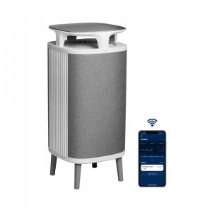 Purificador de Ar para Ambientes até 33m² com Modo Noturno, Filtragem Dupla HEPASilent da Blueair, Controle por APP via WiFi e Compatível