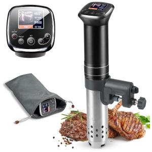 LOHOTEK Termocirculador Elétrico com Tela LCD e Controle de Temperatura, 1050W, 110V, Preto