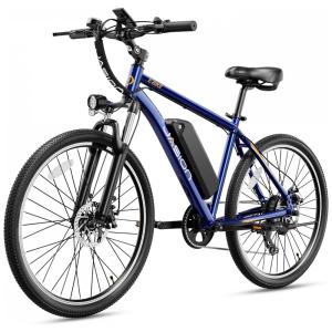 Bicicleta Elétrica para Adultos 7 Velocidades até 64km, 36V 350W, Heybike, Jasion EB5, Azul