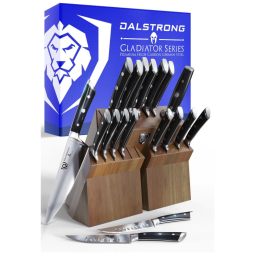 Conjunto de Facas Gladiator Series,18 Peças, DALSTRONG GS 18pc colossal Block, Preto