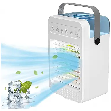 Climatizador Portátil 600mL com LED,