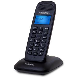 Telefone sem Fio HelloBaby DECT 6.0 para Residência com Identificador de Chamadas, Bloqueio de Chamadas, Viva-voz de Excelente Qualidade