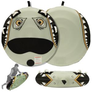 Boia Rebocável Aquática para 2 Pessoas, South Bay Lake Life, Cinza e Preto