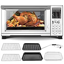 Forno de Convecção Elétrico Nuwave Bravo XL Pro 28,4 Litros Sonda Digital Integrada Aço Inoxidável 120V
