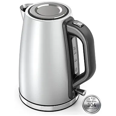 Chaleira Elétrica 1,7L Aço Inox,