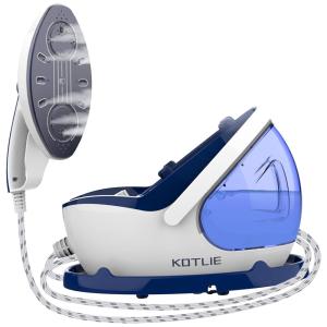 Vaporizador Profissional 2 em 1, Capacidade 1L, Vapor Autolimpante, 1600W, e, 110v, KOTLIE WH LS 738S, Azul