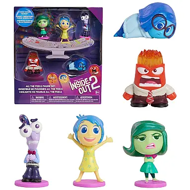Conjunto de Personagens Divertida Mente