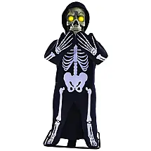 Animatronico de Esqueleto para Decoração de Halloween com Sons, Movimento e Sensor IR
