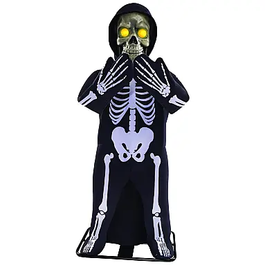 Animatronico de Esqueleto para Decoração