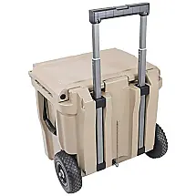 Cooler Térmico Portátil 45 Litros com Rodas, Xspec, Bege