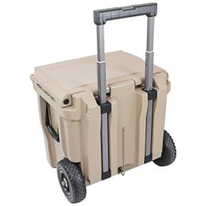 Cooler Térmico Portátil 45 Litros com Rodas, Xspec, Bege